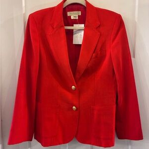 Jacobson Red Women's Suit Jacket